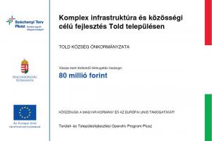 Komplex infrastruktúra és közösségi célú fejlesztés Told településen